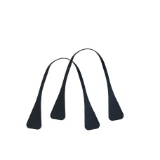 Rączki|Eco Skóra|Angular|Black|45 cm