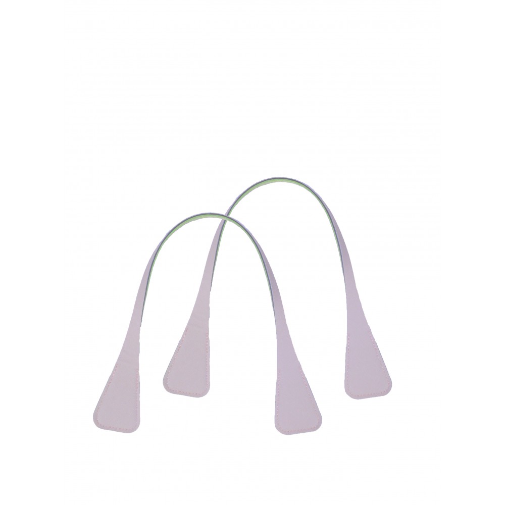 Rączki|Eco Skóra|Angular|Pink|45 cm